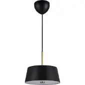 Nordlux Suspension élégante Clasi noir Ø 29cm