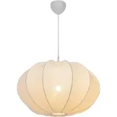 Nordlux Suspension , Aeron, dimmable, Blanc, Chambre à coucher, Tissu / textile