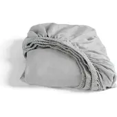 Cinderella Drap-housse Cinderella Gris Clair (Coton)-180 x 200 cm