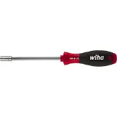 Wiha 01476 Tournevis avec porte-embout SoftFinish magnétique - 1/4" - 400 mm