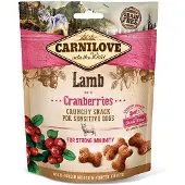 Carnilove - Friandises Crunchy Agneau Et Cranberries Pour Chien - 200g