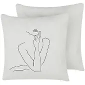 Beliani Meadowfoam (45 x 45 cm)