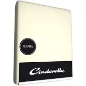 Cinderella Drap Housse Cinderella Ivory (Flanel)-120 x 200/210 cm