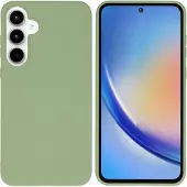 IMoshion Coque Couleur Samsung Galaxy A35 - Olive Green