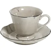 The Table Tasse à Café Avec Soucoupe The Table Attic Oyster
