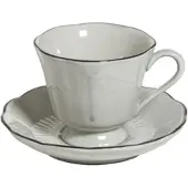 The Table Tasse à Café Avec Soucoupe The Table Attic Sea Salt