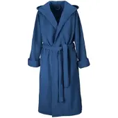 MOODIT Peignoir Reese, bleu marine - XXL - Unisex - Coton/Polyester