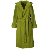 MOODIT Peignoir Reese, vert cactus - M - Unisex - Coton/Polyester