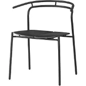 AYTM Novo Chaise de Salle à Manger Extérieure Black