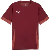 Puma T-Shirt fonctionnel rouge / blanc