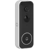 Yale SV-VDB-1A-W Sonnette de porte Noir, Blanc