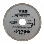 Toolland DIAMANT-TRENNSCHEIBE - 180 mm x 22,2 mm