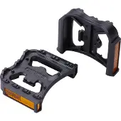 BBB Adaptateur SPD sur pédale plate, Noir