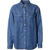 Levi's Chemisier 'Teodora Western Shirt' bleu denim