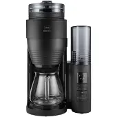 Melitta Cafetière filtre AromaFresh Glass Pro 10 tasses Noir