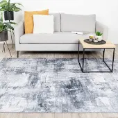 FRAAI Tapis moderne - Strength Gris | 160x230 cm | Rectangulaire | Tissage plat