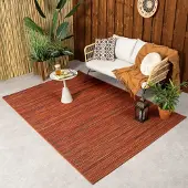 NATURL. Tapis d'extérieur - Torres Rouge/Chiné | 160x230 cm | Rectangulaire |