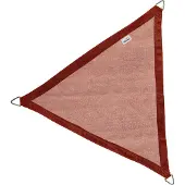 Nesling Toile d'Ombrage Nesling Coolfit Triangle Terracotta (3,6 x 3,6 x 3,6 m)