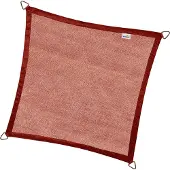 Nesling Toile d'Ombrage Nesling Coolfit Square Terracotta (3,6 x 3,6 m)