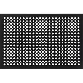 vidaXL Paillasson rectangulaire 60x90 cm caoutchouc