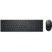 Dell Pro KM5221W - Ensemble clavier et souris - sans fil - 2.4 GHz - QWERTZ - allemand