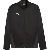 Puma T-Shirt fonctionnel 'TeamGoal' noir / blanc