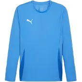 Puma T-Shirt fonctionnel 'TeamGoal' bleu / azur / blanc
