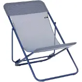 Lafuma Chaise longue MAXI TRANSAT, acier indigo / Batyline indigo