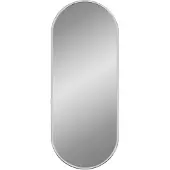 vidaXL Miroir mural Argenté 50x20 cm Ovale