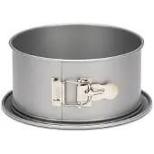 Patisse Silver-Top Moule à charnière à bord haut, Moule à gâteau, Argent