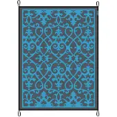 Bo Camp Tapis Bo-Leisure Picnic Bleu (2x1,8 m)