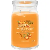 Yankee candle Farm Fresh Peach bougie parfumée Signature 567 g