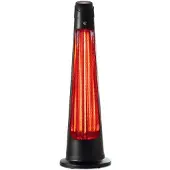 Nedis SmartLife Chauffe-patios | Wi-Fi | 1200 W | 2 Réglages de Chaleur | Oscillation | Protection contre les chutes | IP24 | Noir