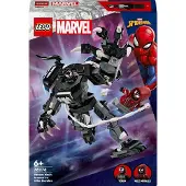 LEGO Marvel Mechanical Armour Venom vs. Miles Morales, figurine à construire en briques mobiles, combat de super-héros pour les enfants, cadeaux pour garçons et filles de 6 ans et plus 76276