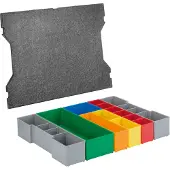 Bosch Professional 1 600 A01 6N8 Professional L-BOXX 102 inset box Set Werkzeugkasten 13-teilig