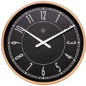 NXt - 7331 - Horloge murale - 30cm - or - Jason
