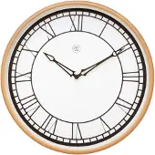 Nextime 7332 Horloge fr Horloge de table ou murale fr Quartz Circle White White
