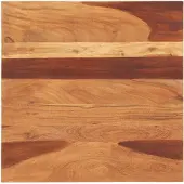 vidaXL Dessus de table bois massif d'acacia 15-16 mm 60x60 cm