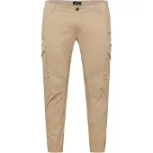 Jack & Jones Plus Pantalon cargo 'Paul' beige clair