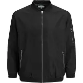 Jack & Jones Rush Plus Size Bomber Jacket Noir 5XL Homme
