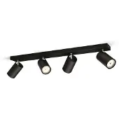 Philips Lampe Kosipo 4 lumières noir