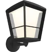 Philips Hue Econic Applique Murale White and Color Noir Moderne