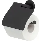 Tiger Porte-Papier Toilette Tiger Noon Avec Clapet Noir