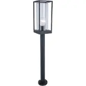 Lutec Lampadaire d'extérieur pour jardin, modèle FLAIR noir, 7288801012