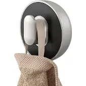 Tiger Crochet Porte-Serviettes Tiger Cooper Large Inox Brossé Noir