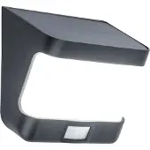 Lutec Lampe murale solaire Try Noir