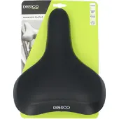 Dresco Selle de vélo Towny Memoryfoam Noir