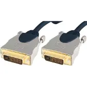 Shiverpeaks Câble PROFESSIONAL DVI, DVI-D 24+1 mâle - (2 m), Câble vidéo, Bleu, Argent