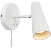 Markslöjd Applique Murale , Crest, dimmable, Blanc, Salon / séjour, Métal, Moderne