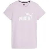 Puma Ess Logo Short Sleeve T-shirt Violet XS Femme